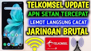 Apn TELKOMSEL Tercepat Paling Stabil Jaringan Kembali Lancar Jaya Buruan Coba [upl. by Zamir768]