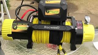 Roof Rack fitted and ROCWOOD winch review honest one [upl. by Aicat]