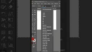 Change the size of Artboard  illustrator artboards setting tips viral [upl. by Rexford]