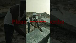 granite video stone cutting video [upl. by Hardunn205]