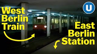 East Berlins RISKIEST Escape Route Cold War Ghost Stations Explained [upl. by Elehcor537]