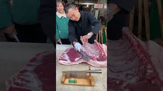 Pork cut  The best piece of meat  Slicing Pork  fresh pork pig Nov 20 [upl. by Ennaeirb]