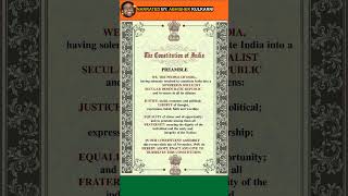 The Preamble of Indian Constitution in English  Indian Constitution shorts ias upsc ytshorts [upl. by Dyson739]