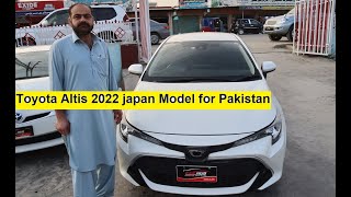 Non Custom Paid Toyota Altis 2022 japan Model for Pakistan  NCP Cars Price  Mingora Swat KPK [upl. by Ondrea931]