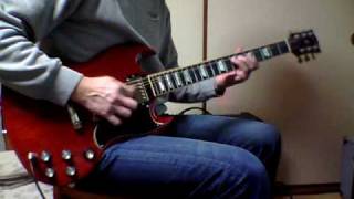 Gibson SG 61Reissue Blues No2 with fender hot rod deluxe [upl. by Adolfo]