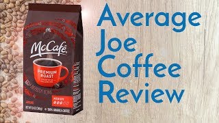 McCafe Premium Roast Coffee Review [upl. by Eceirtal184]