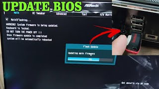 Como atualizar BIOS placa mãe Asrock AM5 B650 [upl. by Winifred]