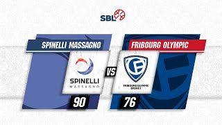 Spinelli Massagno vs Fribourg Olympic  Game Highlights [upl. by Cesaro255]