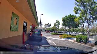 Guy runs into Del Taco DriveThru [upl. by Darooge165]