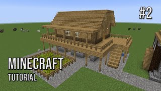 Minecraft Tutorial 2  Hoe maak je een mooie boerderij deel 1 [upl. by Vassily]