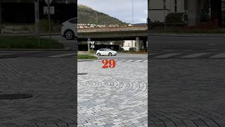 Norway flooded with TESLA  Spotted 37 TESLAs in just 23 minutes in Bergen shorts tesla norway [upl. by Ajnek524]