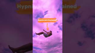 Hypnic jerk explained  trending shorts viralshort quicktips youtube facts sleep meditation [upl. by Ahsiemaj]