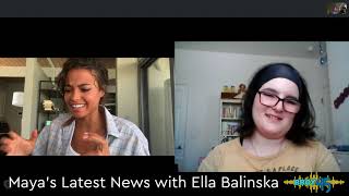 Ella Balinska Interview [upl. by Yarased]