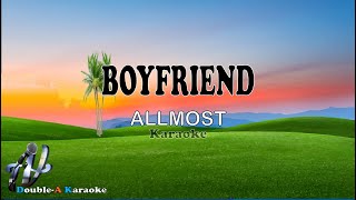 Boyfriend Almost karaoke version [upl. by Idnek]