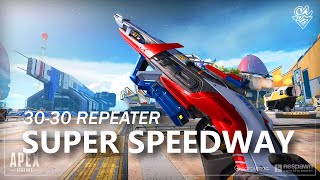 APEX LEGENDS  3030 Repeater  Legendary  Super Speedway Gameplay [upl. by Aynwad609]