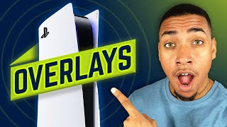 How to Setup OVERLAYS on PS5 WITHOUT OBS or STREAMLAB [upl. by Kahcztiy]