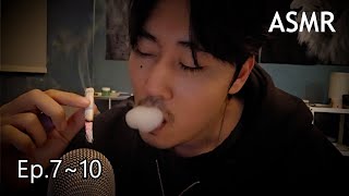 ASMR 담배 타는소리 ep710 SMOKING ASMR [upl. by Gelhar]