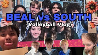 What is going on here…  Fall Festival Beal vs South rematch Volleyball vlog [upl. by Rutra]