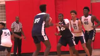 No 2 in the 2019 class James Wiseman USA Basketball highlights [upl. by Lombardo168]