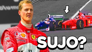 Todas as polêmicas de SCHUMACHER NA F1 [upl. by Ibbor]