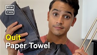 How to Quit Using Paper Towels Shorts [upl. by Marbut]