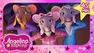 Girls Sleepover Party  A Night of Fun and Friendship  Full Episodes  Angelina Ballerina [upl. by Lehte]