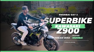 DREAM BIKE RIDE Z900😍 MUMBAI DAY 2 kawasaki telugu vsavlogs funny ytshorts trending shorts [upl. by Ulani]