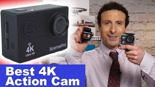 Best Action Cam  4k Action Camera Video Test and Review [upl. by Nagar]