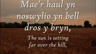 Iar Fach yr Ha  Gwyneth Glyn geiriau  lyrics [upl. by Zach]