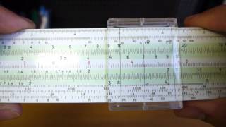 How to Use a Slide Rule MultiplicationDivision SquaringSquare Roots [upl. by Luana155]