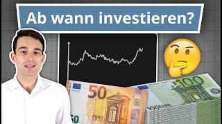 Mit 50€ an der Börse in Aktien investieren Oder lieber sparen und warten [upl. by Fortna]