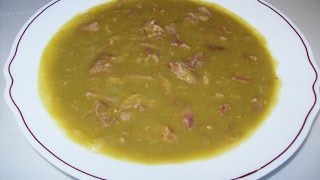 Easy Green Pea and Ham Soup  Lentil amp Bacon Bone Soup Australian Style [upl. by Jarl259]