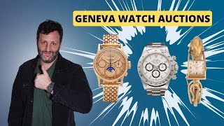 Exploring Rare Vintage Watches At The Geneva Watch Auctions [upl. by Acquah]