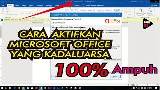 Tutorial Cara Aktivasi Windows 10 Home amp Office 2019 [upl. by Valentia]