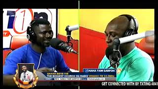 Nana Yaw Sarfoh Of Vision 1 Fm Shares Sad Story About Him And His Wife On Radio [upl. by Onailimixam]