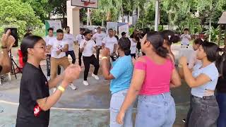 Baile de encuentro juvenil en Santiago Oeste organizado por CIDEL y otras instituciones [upl. by Marshal]