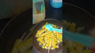 🥳crispy sweet corn fry telugufoodlovers 👍🏼plzsubscribe 🙏🏼 [upl. by Aillimac]