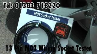 13 pin euro mot trailer socket wiring tester vosa approved [upl. by Lytton]