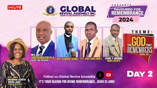 GLOBAL REVIVAL ASSEMBLY Favoured for Remembrance 2024 Day 2 with RevDR Chidi Okoroafor [upl. by Mook340]