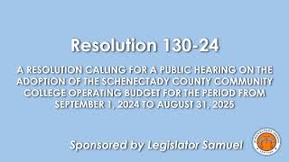 Schenectady County Legislature Committee Meeting  July 1 2024 [upl. by Efinnej]