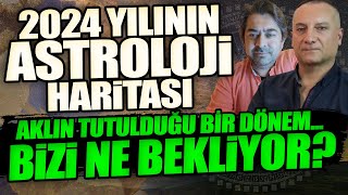 2024 ASTROLOJİ HARİTASI Bölüm 2  2024te bizi neler bekliyor [upl. by Ahseekan]