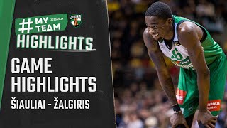 Šiauliai  Žalgiris  Game Highlights  20240324 [upl. by Philbo]