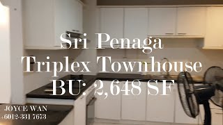 Sri Penaga Triplex Townhouse [upl. by Ehtnax]