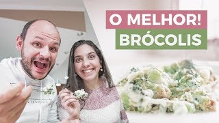 RECEITAS FITNESS 🥦 Como fazer BRÓCOLIS GRATINADO Gostoso [upl. by Mena]