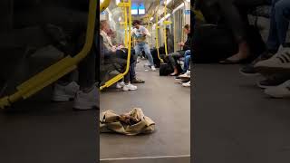 Schaffner hassen diesen Trick ☝️ berlin ubahn humor witzig mcluvin deutschrap musik [upl. by Clerissa]