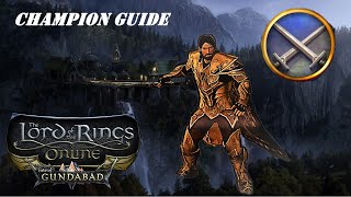 LOTRO Champion Beginner Guide 2022 Basic Stuff YOU need to know [upl. by Hurleigh]