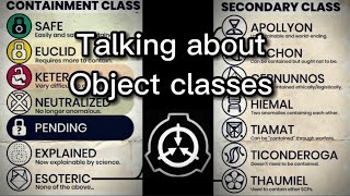 Explaining the Containment classes and secondary class of the SCP Foundation  Object classes [upl. by Orling]