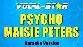 Maisie Peters  Psycho Karaoke Version [upl. by Nilatak264]