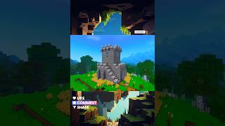 Minecraft small castle tutorial minecraftguide minecrafthowto shorts minecrafttutorial [upl. by Queri]