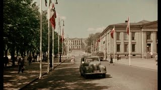 Oslo sentrum 1954 [upl. by Eenor273]